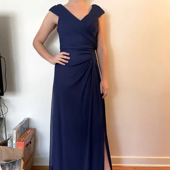 green emerald velvet dress Ladivine Cds496C Long Plus-Size Formal Dress